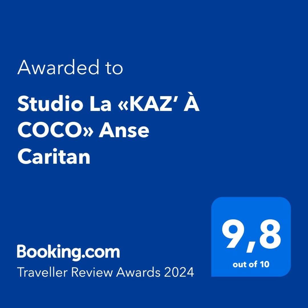 Studio La «Kaz' A Coco» Anse Caritan Сент-Анн Экстерьер фото